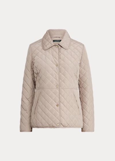 Chaquetas Ralph Lauren Mujer Marrom - Quilted - ZNAKG8391